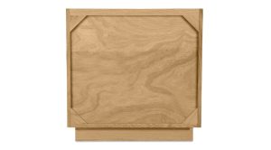 Povera 3 Drawer Nightstand Oak (7)