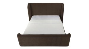 SOPHIA QUEEN BED- BROWN (4)