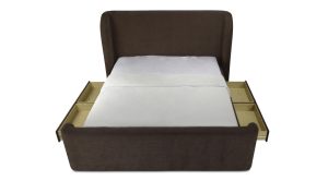 SOPHIA QUEEN BED- BROWN (5)