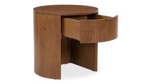 Theo One Drawer Nightstand- Brown (1)