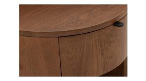 Theo One Drawer Nightstand- Brown (2)