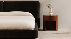 Theo One Drawer Nightstand- Brown (4)
