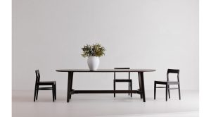 Trie Dining Table Large-Dark Brown (8)