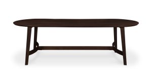 Trie Dining Table Large-Dark Brown (9)