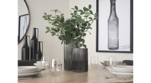 Dawn Amber Glass Vase-Tall (10)