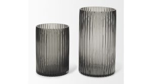 Dawn Amber Glass Vase-Tall (12)