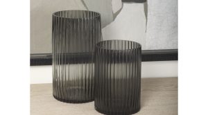 Dawn Amber Glass Vase-Tall (8)