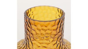 Jolene Amber Glass Vase-Short (3)
