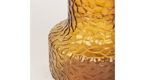 Jolene Amber Glass Vase-Short (5)