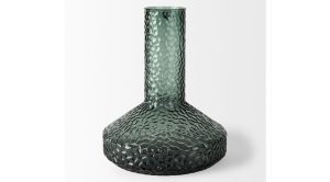 Jolene Green Glass Vase-Tall (2)