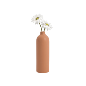 Komi 11h” Ceramic Bottle Vase – Terracotta