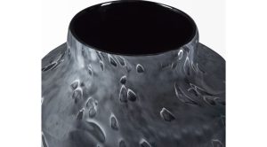 Masai Black Glass Vase-Small (2)
