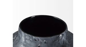 Masai Black Glass Vase-Small (3)