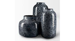 Masai Black Glass Vase-Small (9)