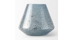 Robyn Blue Glass Vase-Small (3)