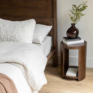 Luna Wood Tool-Free Queen Bed - Coffee_6 (1)